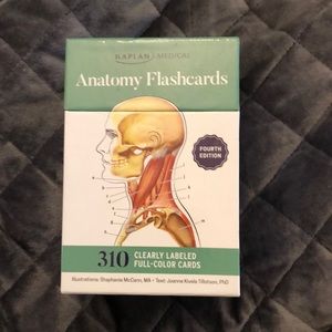 NEW Kaplan Medical Anatomy Flashcards